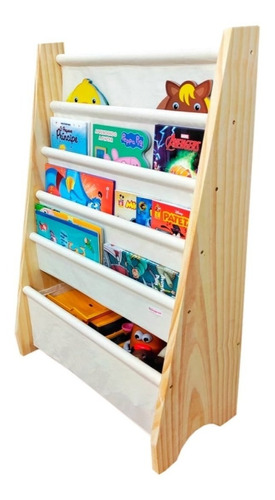 Rack Para Livros Infantil, Guarda Brinquedos Livros Canguru