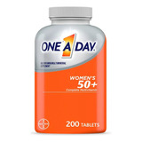 Multivitaminas Mujer +50 Años (200) One A Day Americano Sabor Sin Sabor