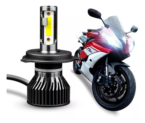 Ampolleta Led H4 / 8000lm / 6500k / Moto Suzuki Gixxer 150