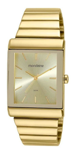 Relógio Mondaine Feminino Dourado 32337lpmvde1