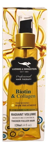 Tratamiento Biotin & Collagen Ludwig & Wiggstein 120 Ml