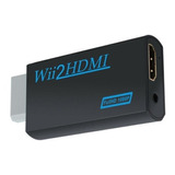 Convertidor Para Wii A Hdmi Adaptador De Audio Full Hd 1080p