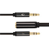 Divisor Audio Micrófono 1 A 2 3.5mm Auxiliar Convertidor