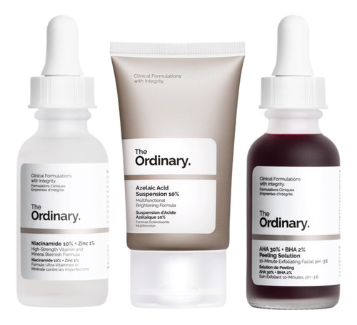 Niacinamide, Azelaic Acid Y Peeling Solution - The Ordinary