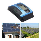 Controlador De Carga Solar Mppt Con Doble Pantalla Led Usb 1