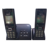 2 Telefonos Fijo Inalambrico Gigaset A420a Impecables+cables