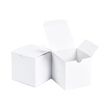 10 Cajas De Regalo De Cartón Blanco De 8x8x8 Pulgadas ...