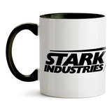 Caneca Xícara Café Stark Industries Marvel Fortnite 