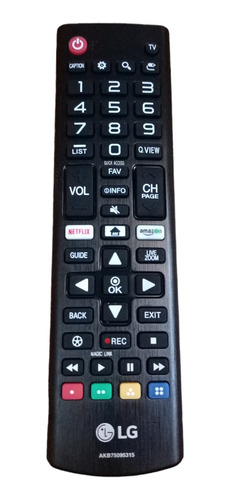 Control Remoto Original Akb75095315 Para Television LG