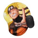 Mousepad Ergonômico Naruto Cor Amarelo