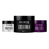 Kit Gel Cera Cola E Pedra Profissional Barbearia 300g Barato