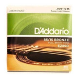 Encordado Guitarra Acústica D'addario 09 Ez890