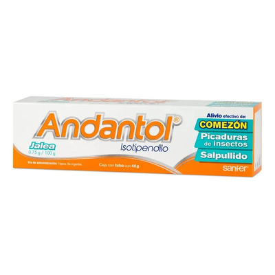 Andantol Jalea 0.75 G, 1 Tubo 40 G - Grimann, S.a. De C.v.