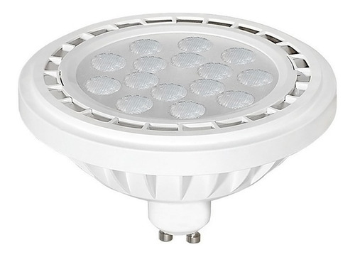 Lampara Foco Led Ar111 Dimerizable 12w Gu10 Cuerpo Blanco 