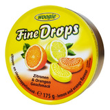 Balas Importadas 175g - Fine Drops Sabor Laranja E Limão