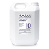  Oxidante Crema Novalook Con Keratina 10 Volumenes 5 Litros Tono 10 Vol