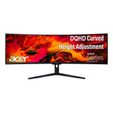 Monitor De Juegos Acer Ei491cur Curvo Dqhd 5120x1440, 49