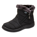 Botas De Peluche Para Mujer Invierno