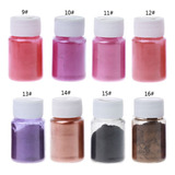 (b) Kit De Colores Pigments Brilliant Mica Resin Epoxi Col