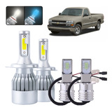 Kit De Focos Led H4 H3 Para Chevrolet Pickup 1999-2003