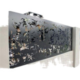 Celosia Metalica Con Puerta 106cm X 270 Cm Cal 20 