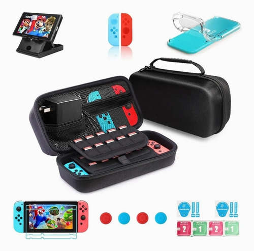 Kit De Acessórios Para Nintendo Switch Iforu 17 Em 1 Estojo