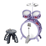 Kits De Tambor Baixo Crianças Jazz Conjunto Bater Estilo A