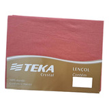 Lencol Avulso Teka Crystal Com Elastico Casal 100% Algodão