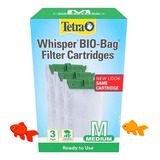 Cartucho Filtro Tetra Whisper Bio Bag Medium Acuario X3