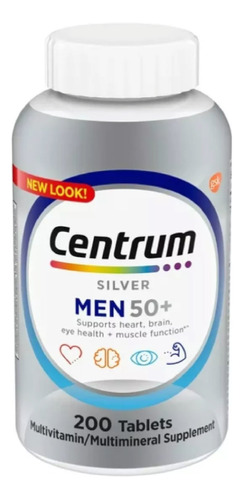 Centrum Silver Hombre +50 Años (200) Americano