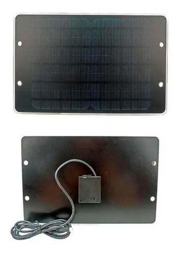 Painel Solar Portátil 6v 6w Monocristalino Fotovoltaica 2f