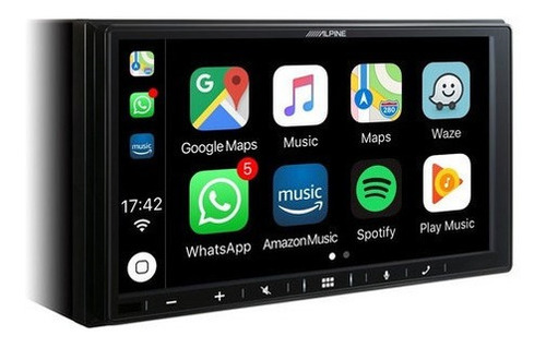 Alpine Pantalla Doble Din Ilx-w650 Bt 7  Carplay Androidauto