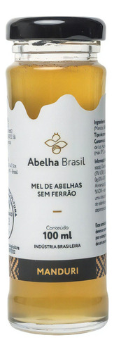 Mel De Abelha Sem Ferrão - Manduri 100ml