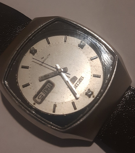 Seiko 5 Relógio Automático Vintage Década De 80 Do Japão D/d