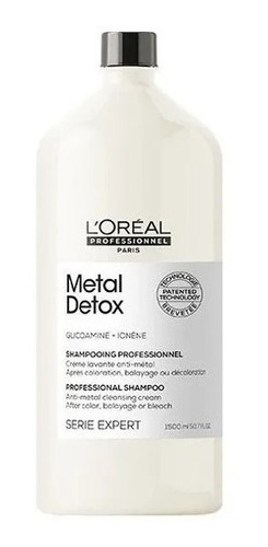Shampoo Loreal Serie Expert Expert Metal Detox 1500 Ml