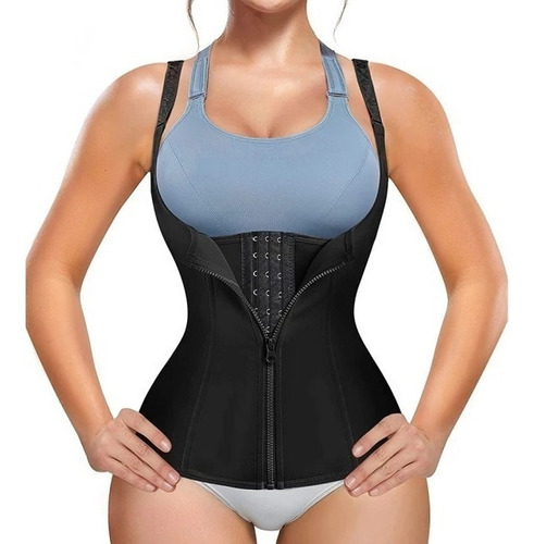 Faja Chaleco Levanta Busto Colombiano Corset Premium