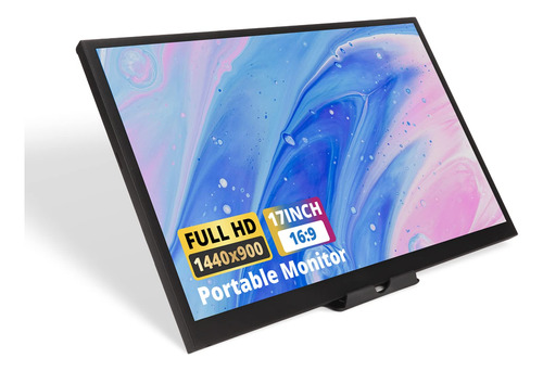 Yoidesu Monitor Portátil 17 Pulgadas Hd 1440x900 60hz Tasa