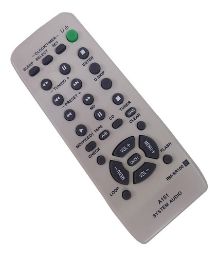 Control Remoto A151 Rm-sr100 Para Minicomponente Sony Aiwa