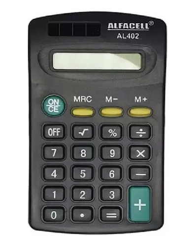 Kit C/ 5 Unid.calculadora Pequena Bolso Eletronica Alfacell 
