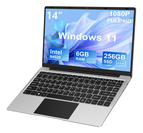 Wozifan Inter Laptop 14   Windows 11 6gb Ram+scalable Ssd 