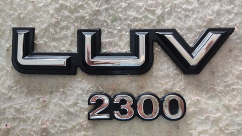 Kit Emblemas Insignias Chevrolet Luv 2300 Foto 4