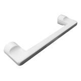 Manija Tirador Chubut Cajón 96 Mm Blanco Zamak Mueble