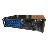 Consola Amplificador Usb Sd Mic 600w Potenciada