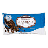 Chips Chocolate Semi Dulce Con Vainilla Kirkland 2,04 Kg