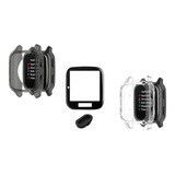 2x Capa Protetora + Película Compativel Para Garmin Venu Sq