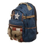 Marvel Capitán América Mochila Escolar Viaje Portátil Bolsa