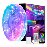 Tira De Luces Led Rgb Bluetooth 30m Luces Led Para Cuarto