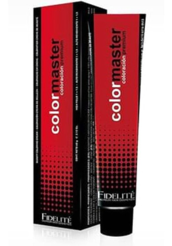 Fidelite Tintura Coloracion En Crema Colormaster X60g