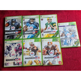 Lote De Juegos Xbox 360 Fútbol Americano Madden 