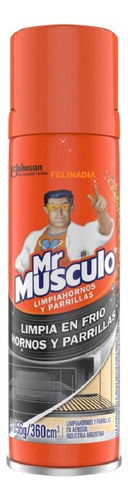 Limpiador Mr Músculo Limpia Horno En Aerosol 356 g 360ml